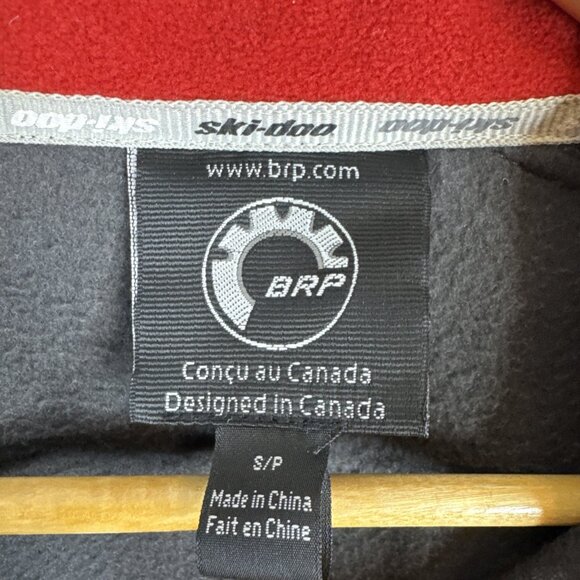 Ski-Doo Team XPS ROATAX Fleece Pullover Men’s Small Red Black BRP - Picture 7 of 8